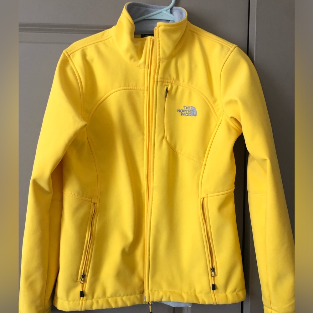 North Face Jacket Bright Yellow